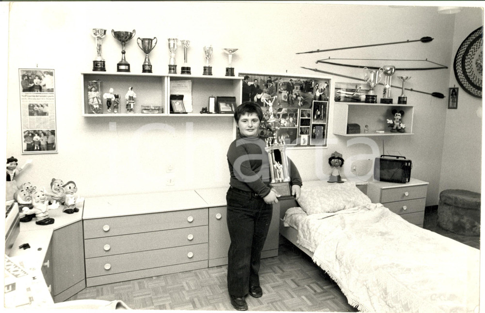 1974 PIACENZA Marco MAGISTRATI campione sollevamento pesi a 8 anni (2) Foto