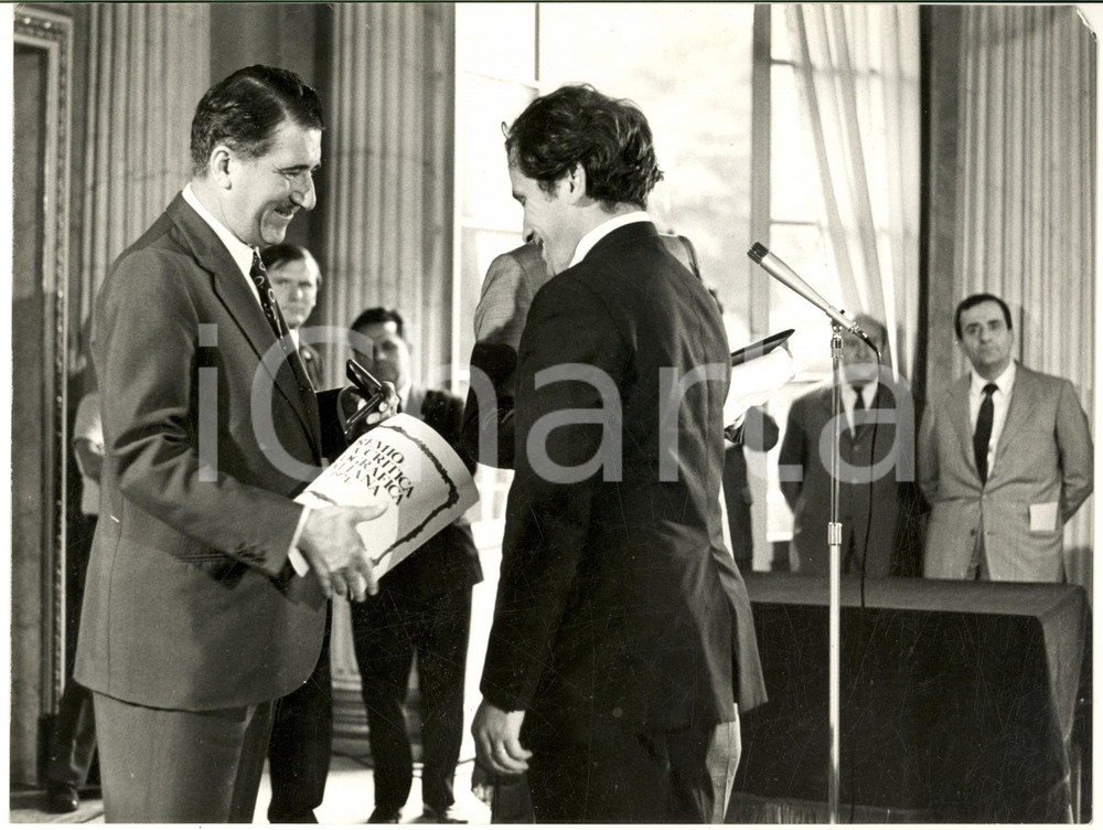 Fotografia d epoca originale 1971 COSTUME Premio Critica Discografica Italiana  Cerimonia  Foto 24x18 1