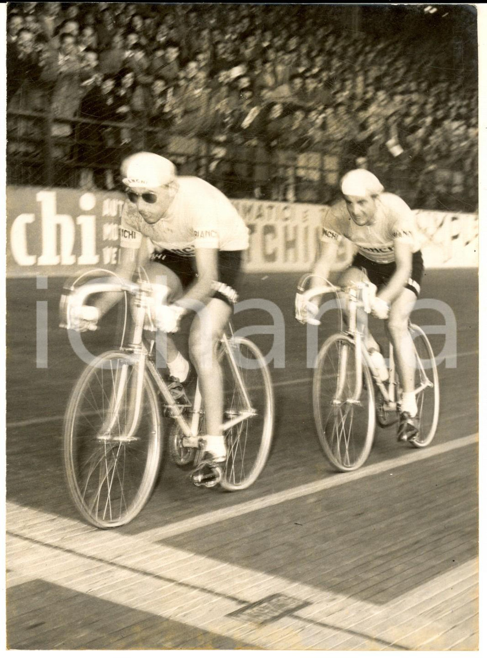 1954 CICLISMO TROFEO BARACCHI Fausto COPPI e Riccardo FILIPPI vincitori *Foto