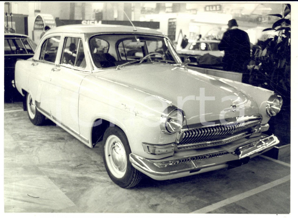 1963 TORINO Salone Automobile - La vettura russa VOLGA ROVER *Foto 