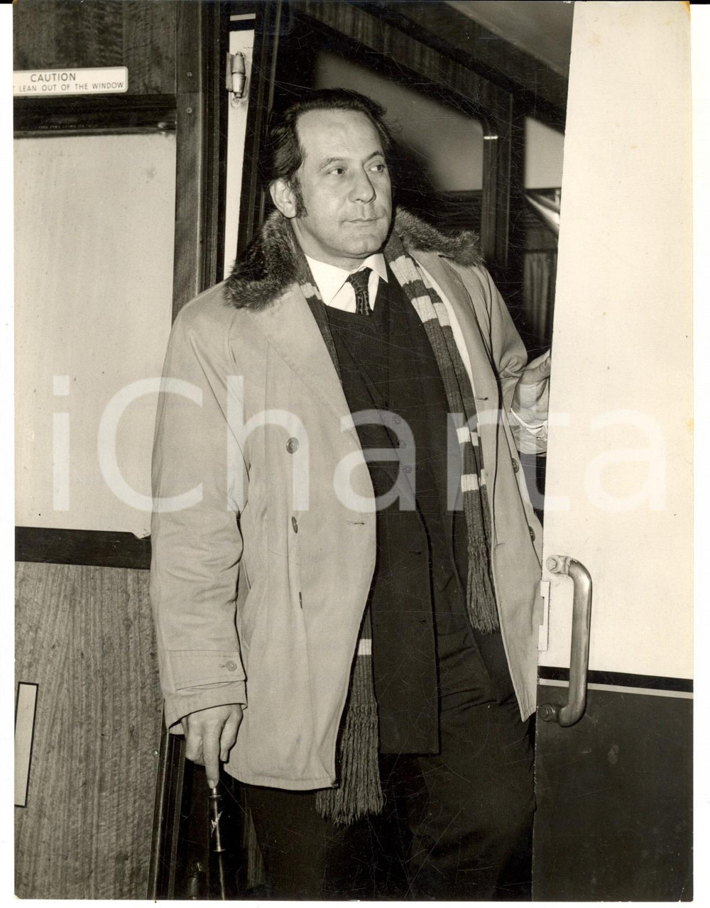 1957 LONDON Waterloo Station - Pietro ANNIGONI leaves to New York - Photo 15x20 