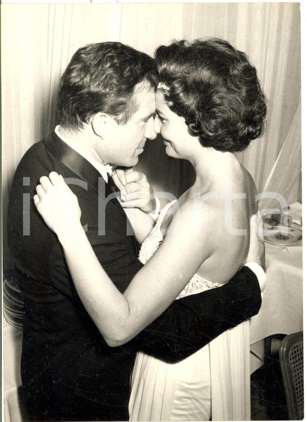 1958 SAINT VINCENT Gala di Capodanno - Ballo di coppa - Foto 13x18 cm