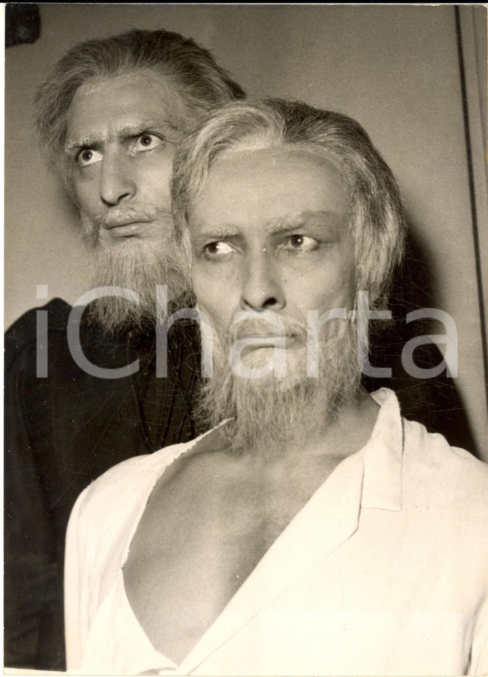 1953 PARIS Jean-Louis BARRAULT e Jean GILBERT dans "Christophe Colomb" *Photo