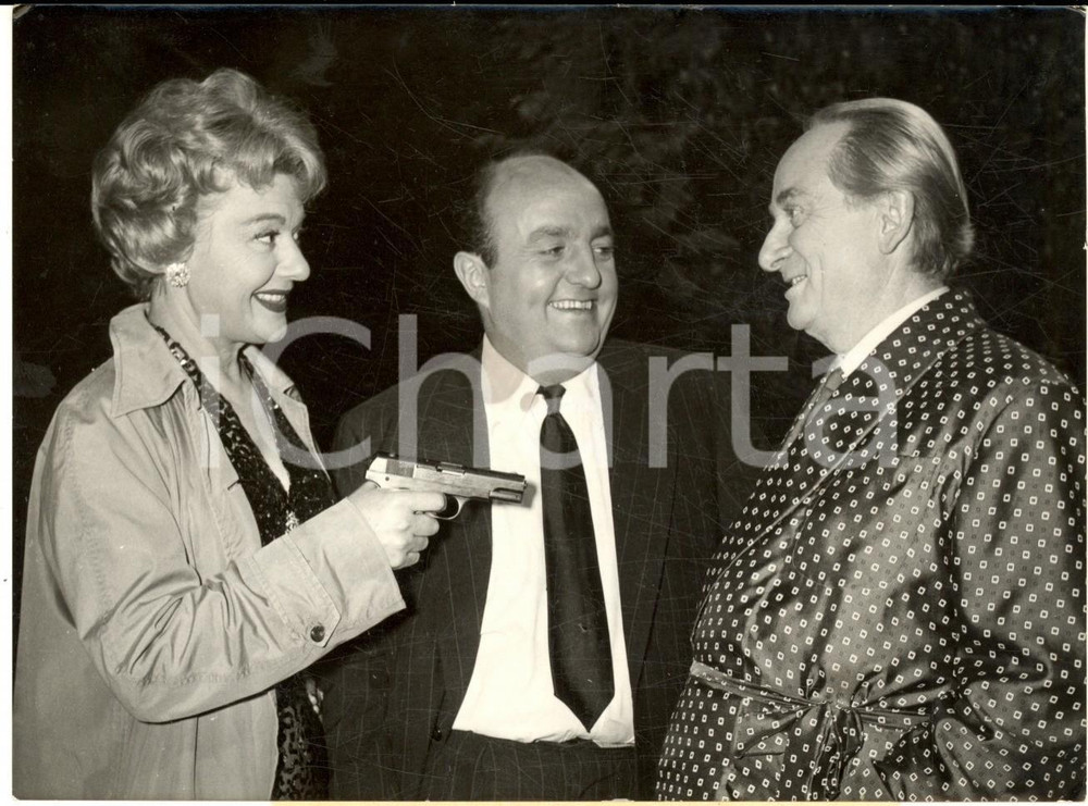 1957 CINEMA "Godot" Edwige FEUILLERE Jean DEBUCOURT Bernard BLIER *Foto 16x12