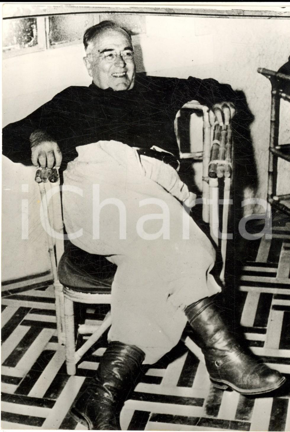 1954 BRASILE Ritratto del politico Getulio VARGAS *Fotografia 13x18 cm