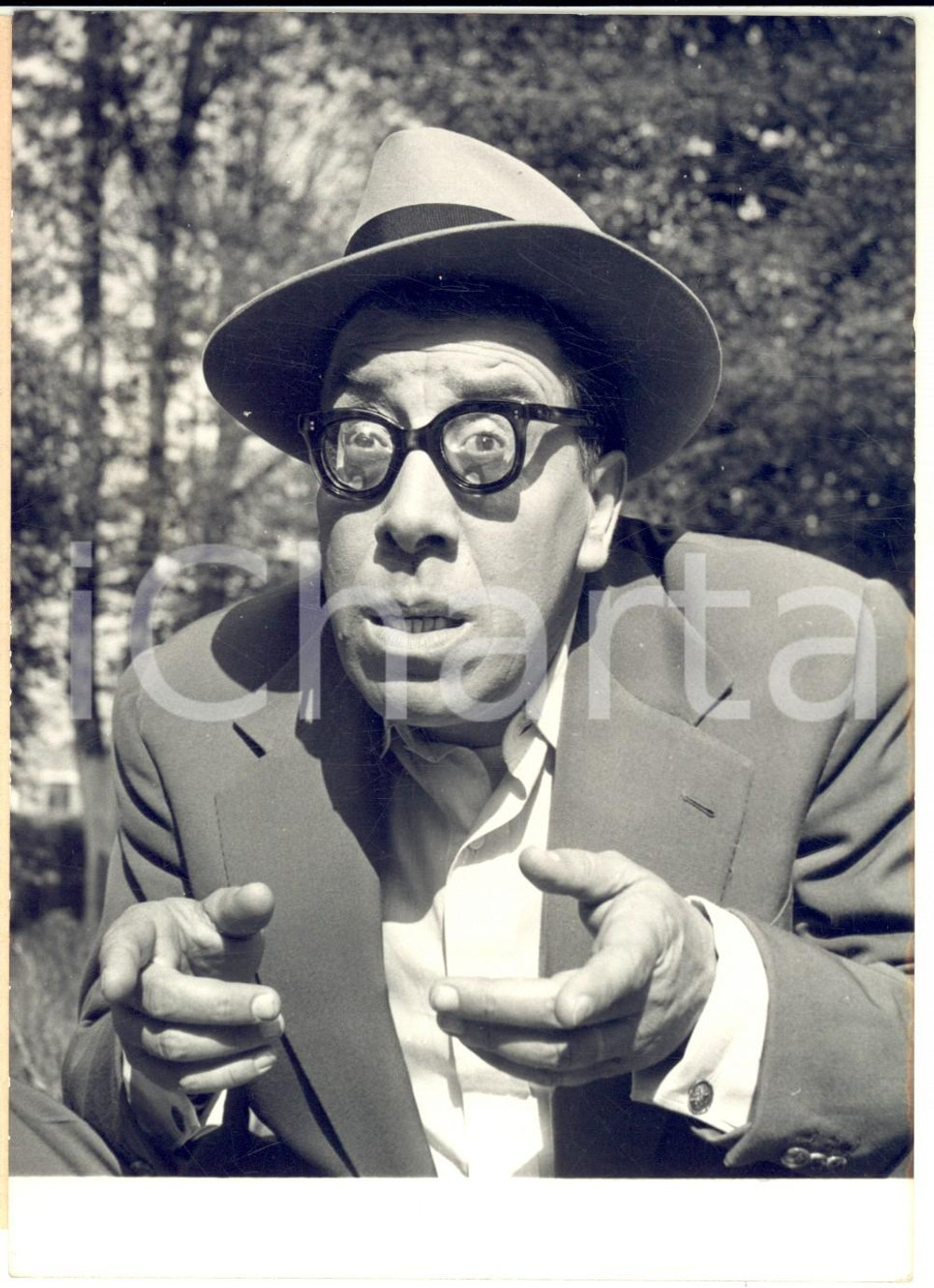 1953 CINEMA - FERNANDEL in "Il nemico pubblico numero uno" *Foto 12x17 cm
