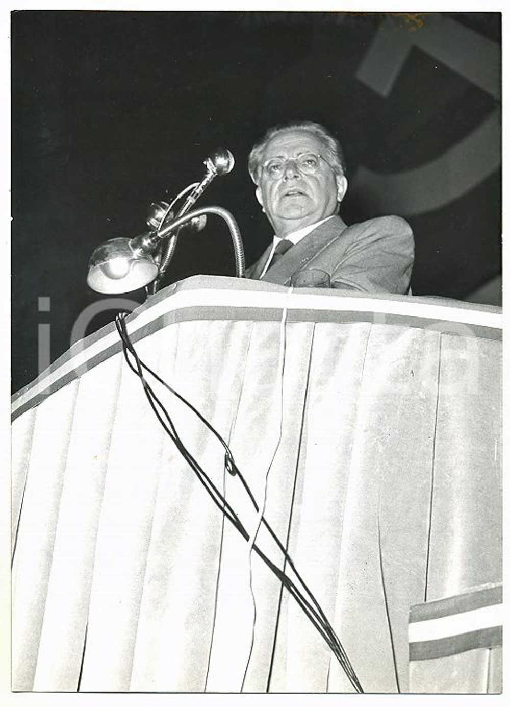 1956 ROMA - PCI Discorso di Palmiro TOGLIATTI alla Festa dell'Unità *Foto 13x18
