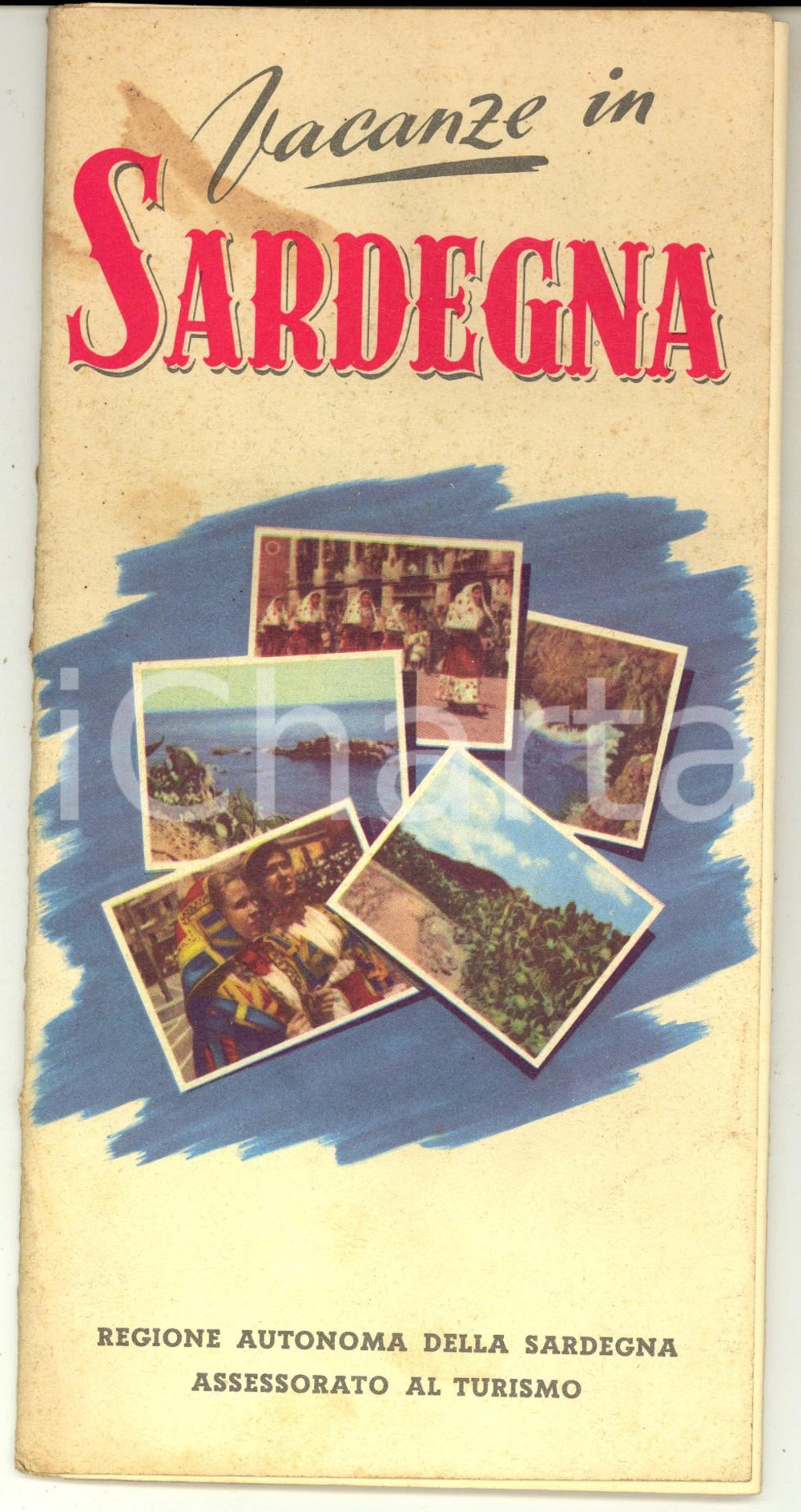 1960 ca Vacanze in SARDEGNA - Pieghevole TURISMO VINTAGE 40 pp.