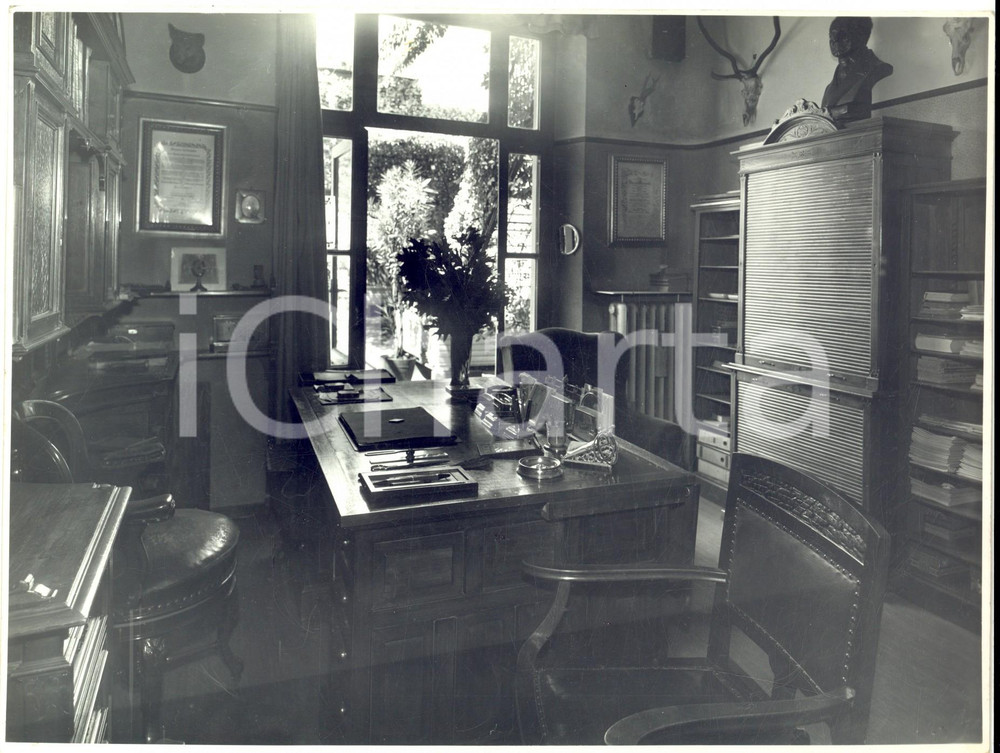 Fotografia d epoca originale 1940 ca MILANO Via Quadronno 9  Studio Theodor MOHWINCKEL senior Foto 24x18 1