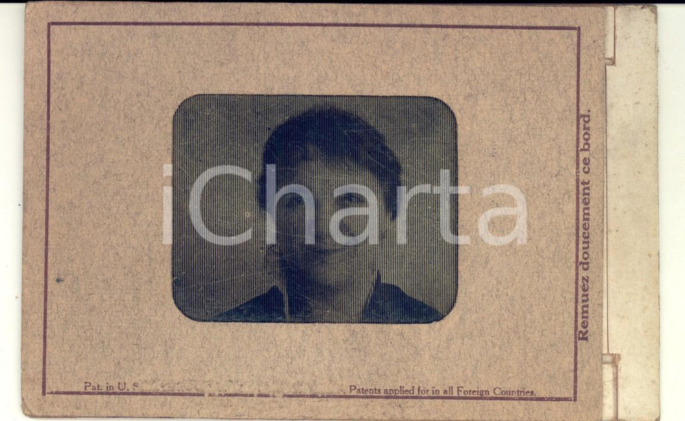 Fotografia d epoca originale 1950 ca MARSEILLE Portrait de femme  PHOTOGRAPHIE ANIMEE Curieuse 14x9 cm 1