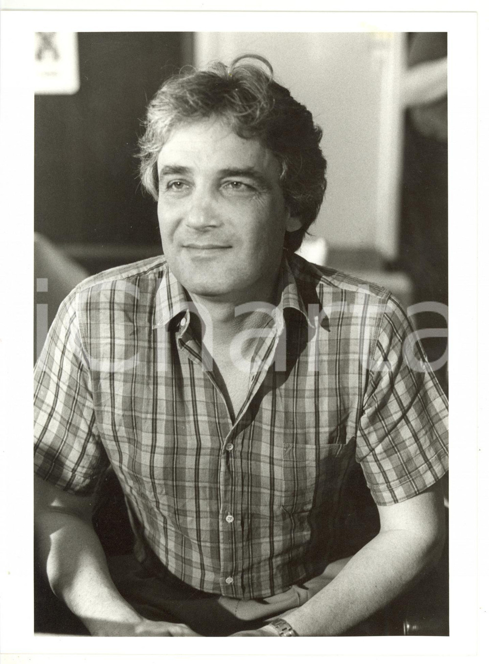 Fotografia d epoca originale 1990 ca CINEMA Ritratto del regista Andrzej ZULAWSKI Foto 18x24 1