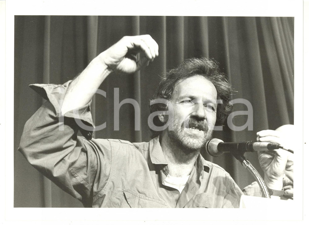 1990 ca CINEMA Ritratto del regista Werner HERZOG - Foto VINTAGE 24x18 cm