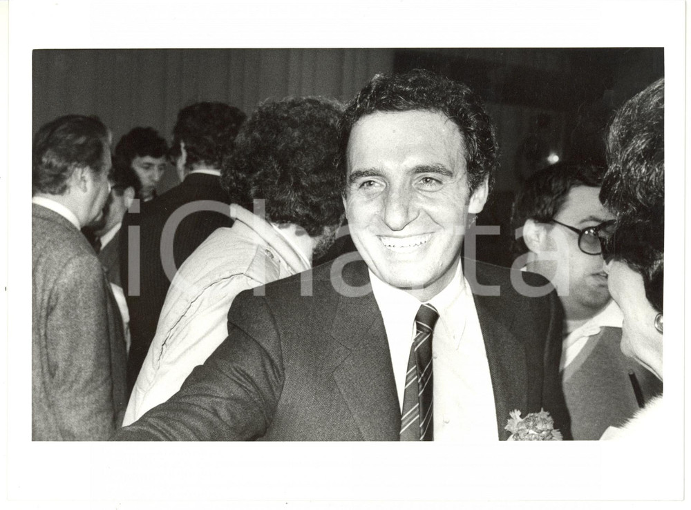 1990 ca MILANO Ritratto sindaco Paolo PILLITTERI *Fotografia 24x18 cm