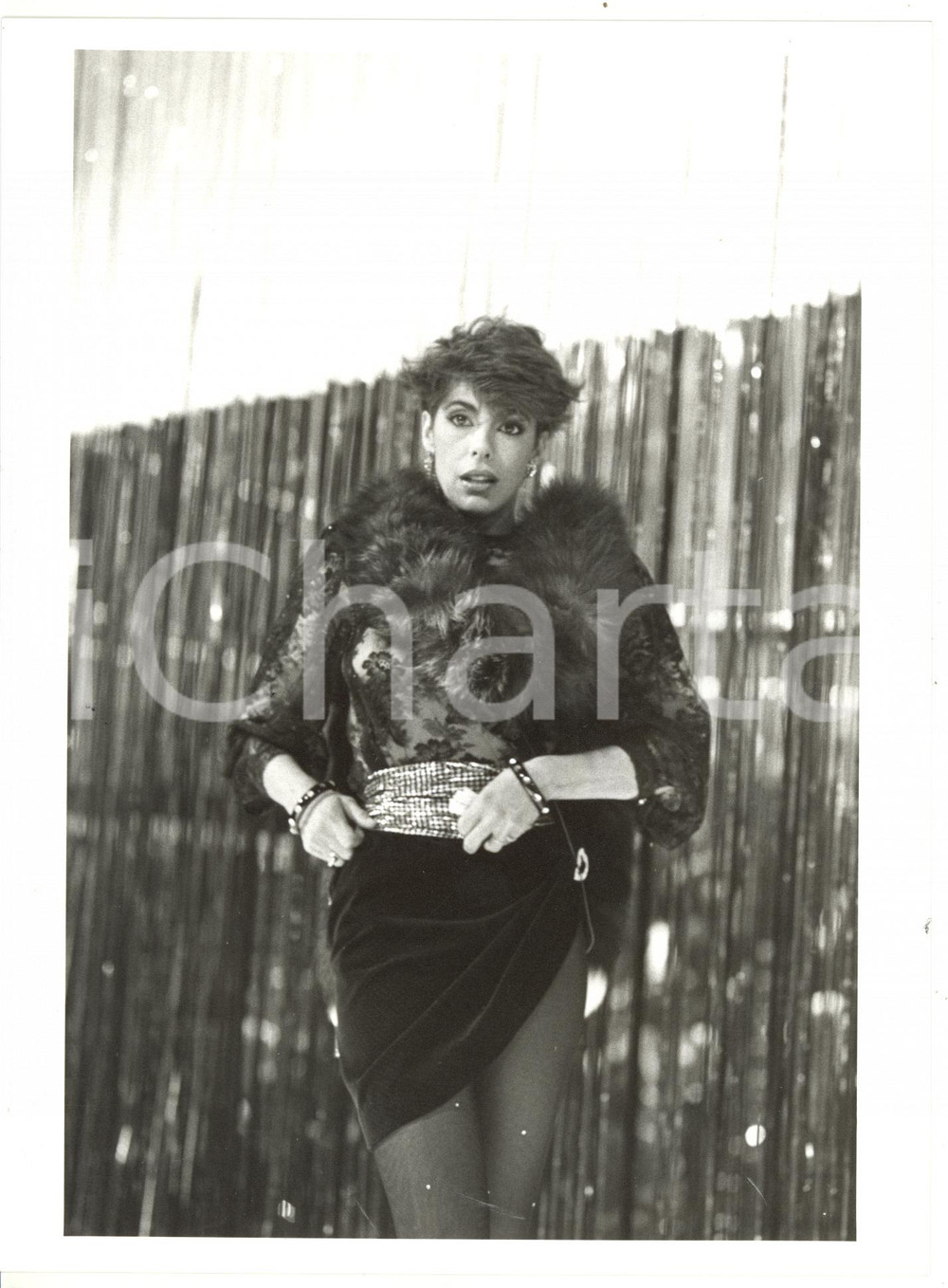 1985 ca (Ristampa 1990) PREMIATISSIMA - Nadia CASSINI sensuale in mini abito