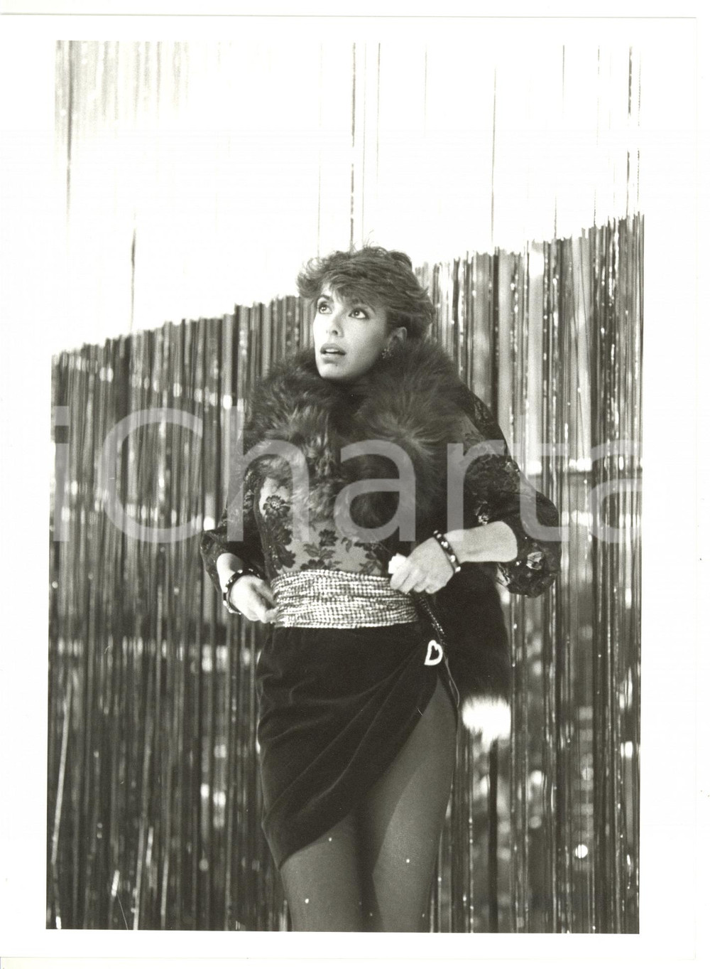 1985 ca (Ristampa 1990) PREMIATISSIMA - Nadia CASSINI sensuale in abito da sera 