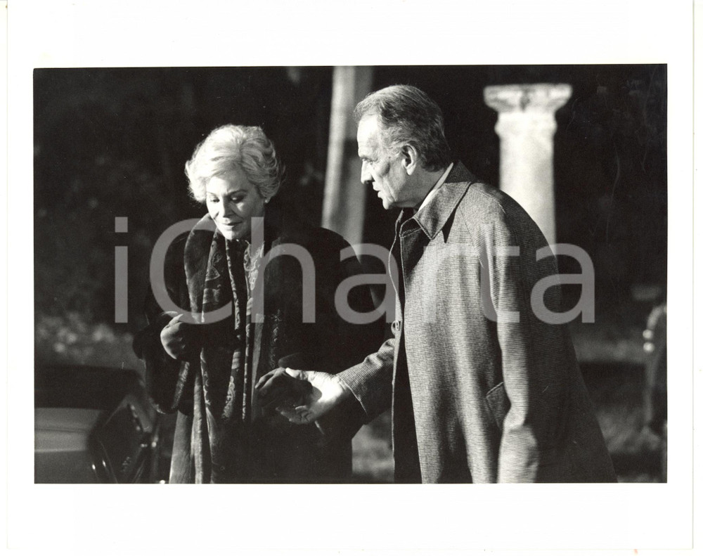 1988 CINEMA Cuore di mamma - Ingrid THULIN e Massimo GIROTTI durante le riprese