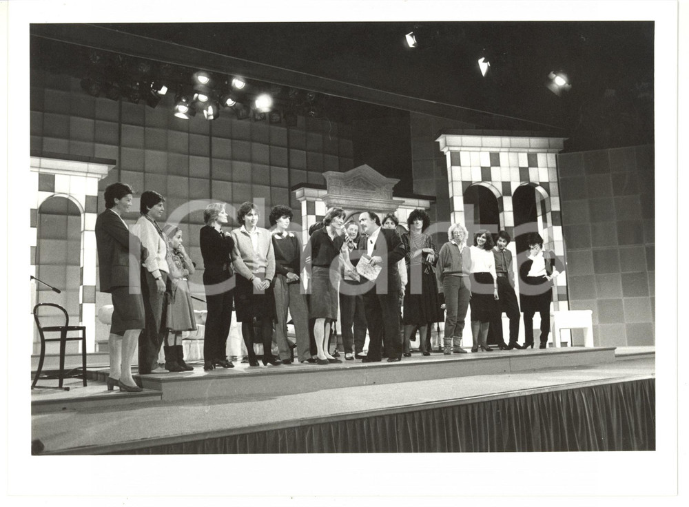 1990 ca FININVEST - MAURIZIO COSTANZO SHOW Intervista al pubblico *Foto 24x18 cm