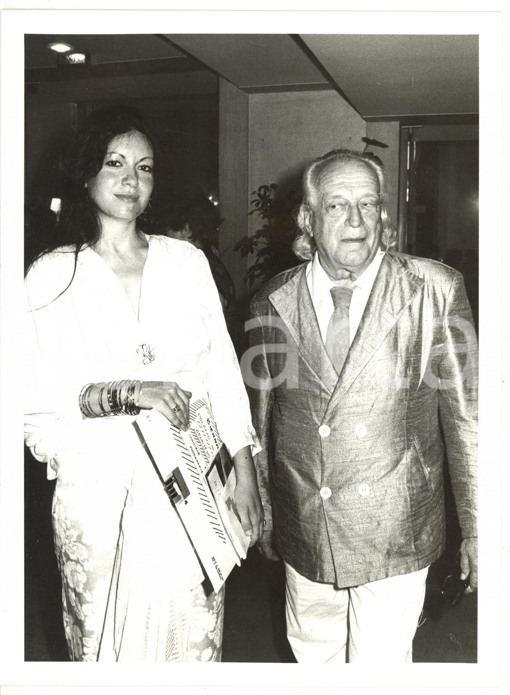 1984 (Ristampa 1990) VENEZIA Ritratto del poeta Rafael ALBERTI *Foto 18x24 cm