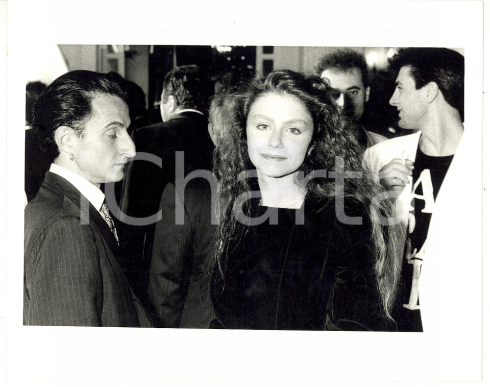 1990 ca ROMA Ritratto di Amanda SANDRELLI *Foto 25x20 cm