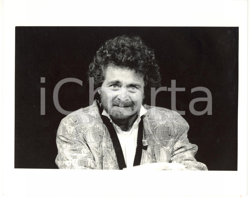 1985 ca (Ristampa 1990) TEATRO Beppe GRILLO si esibisce sul palco (6) *Foto