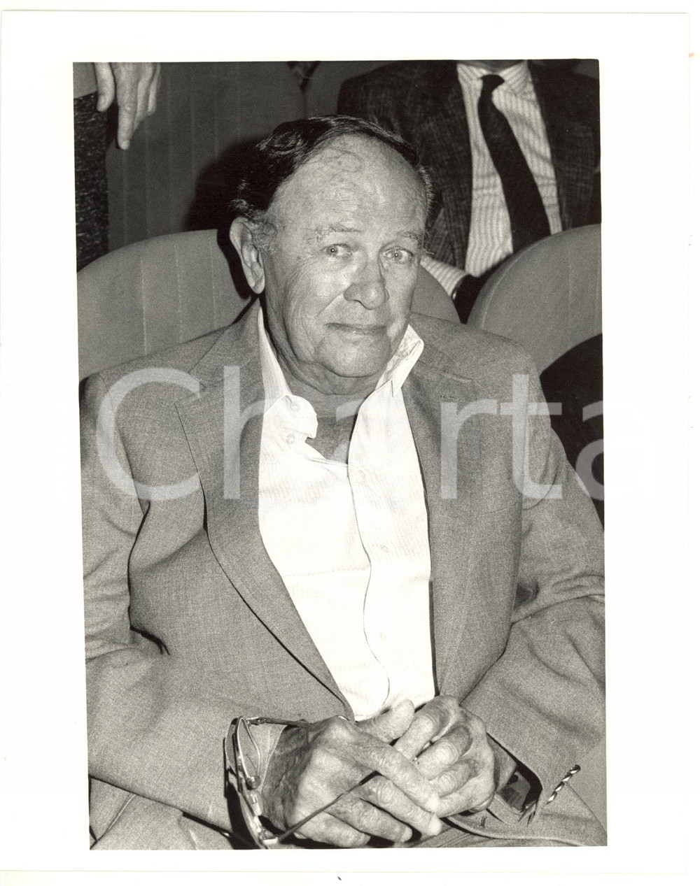 1990 ca CINEMA Ritratto del regista Joseph L. MANKIEWICZ - Foto 20x25 cm