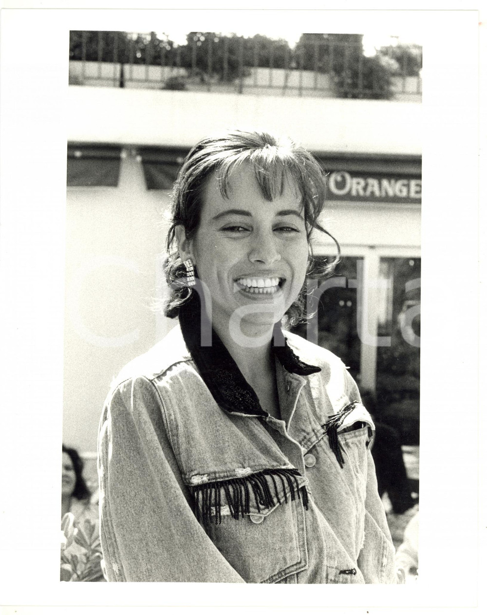 1990 ca CINEMA Ritratto dell'attrice Barbara SCOPPA *Foto 20x25 cm
