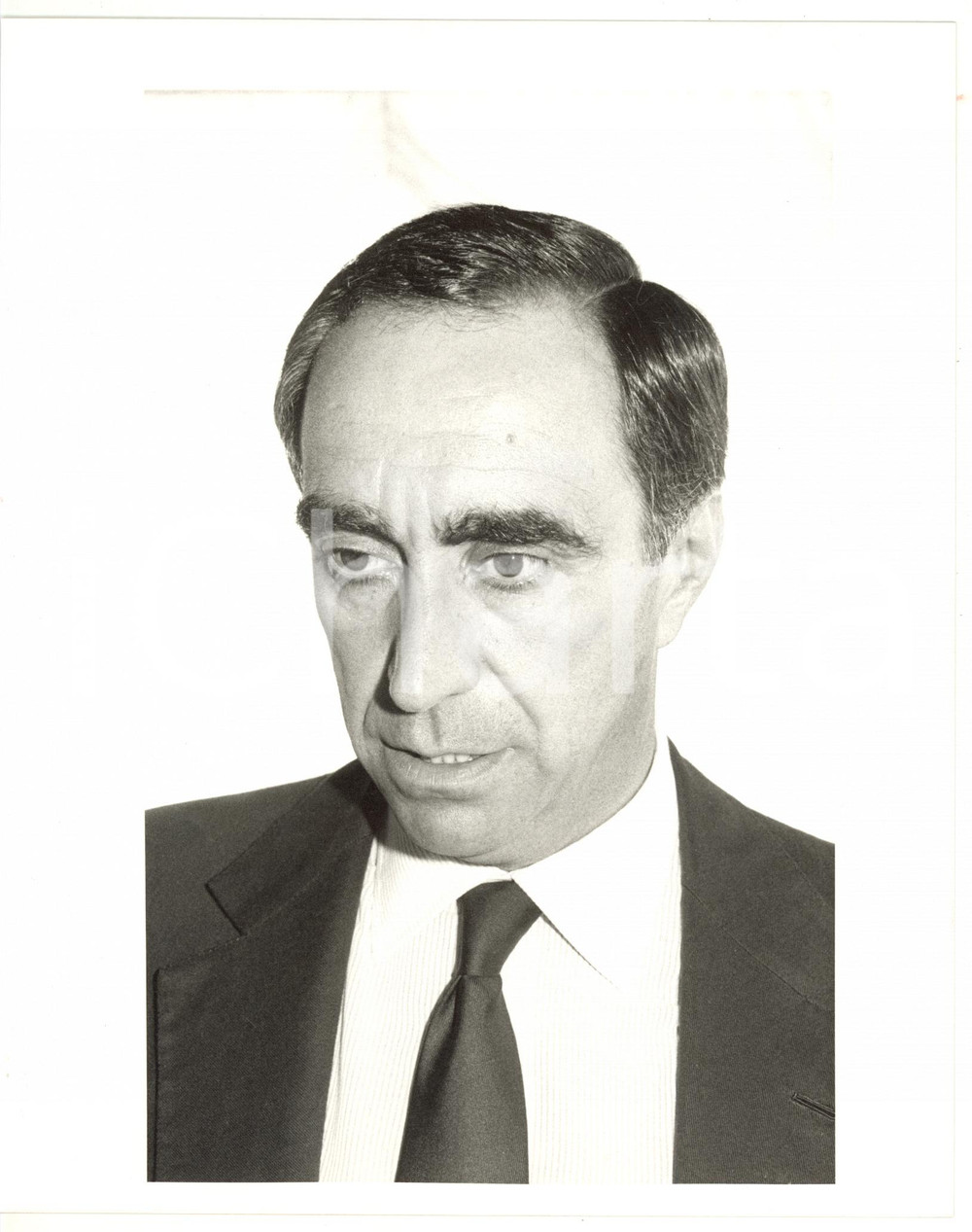 1990 ca ROMA Ritratto del ministro Franco CARRARO *Foto 20x25 cm