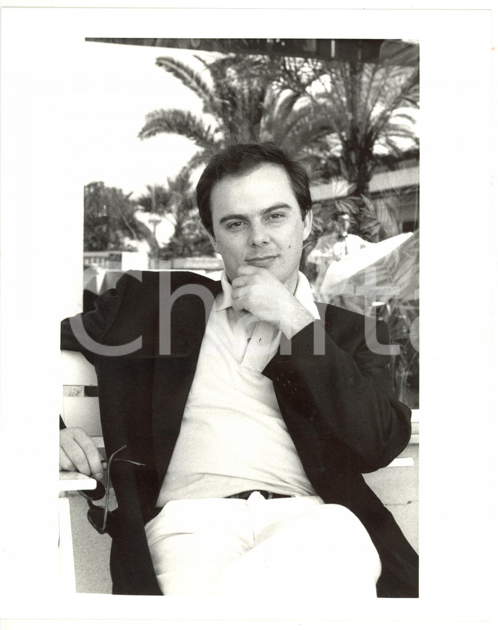 1990 ca ROMA Ritratto del regista Daniele LUCHETTI *Foto 20x25 cm