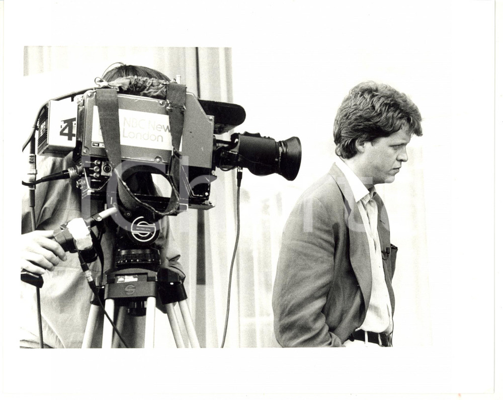 1985 ca (Ristampa 1990) LONDON Charles SPENCER corrispondente NBC NEWS