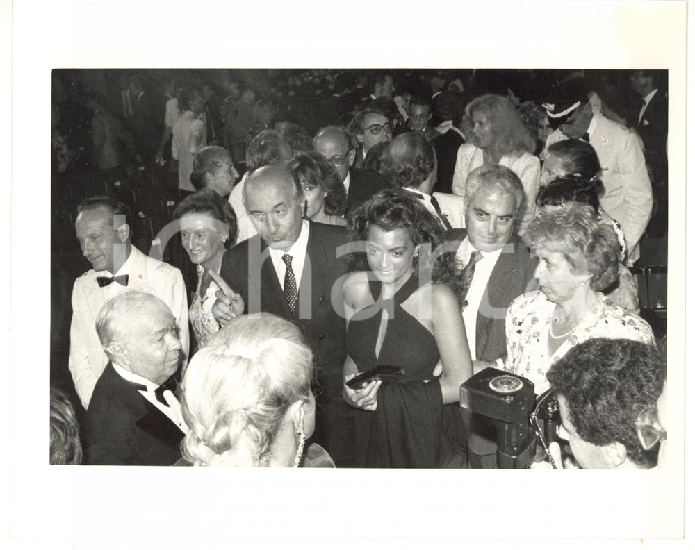 1990 ca ROMA Ministro Ciriaco DE MITA con la figlia Antonia *Foto 25x20 cm