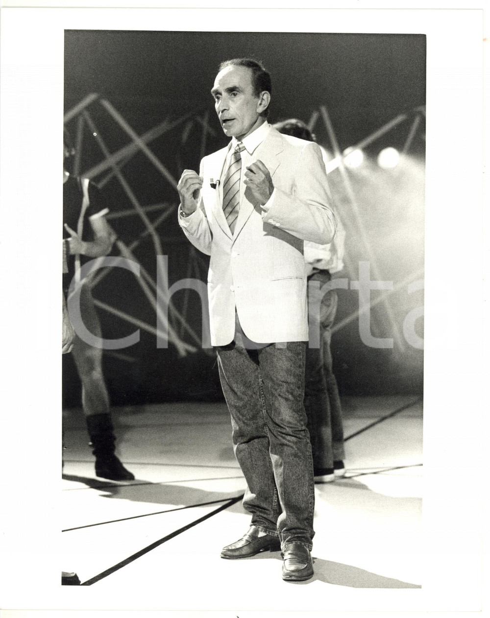 1985 ca RAI Ritratto del ballerino e coreografo Don LURIO *Foto 20x25 cm