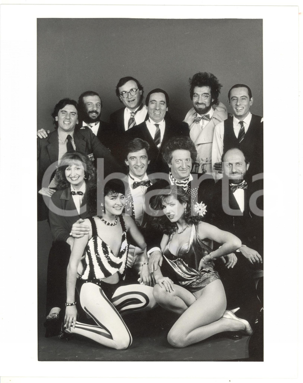 Fotografia d epoca originale 1990 ca DRIVE IN Margherita FUMERO  Ezio GREGGIO  Gianfranco D ANGELO Foto 1 1