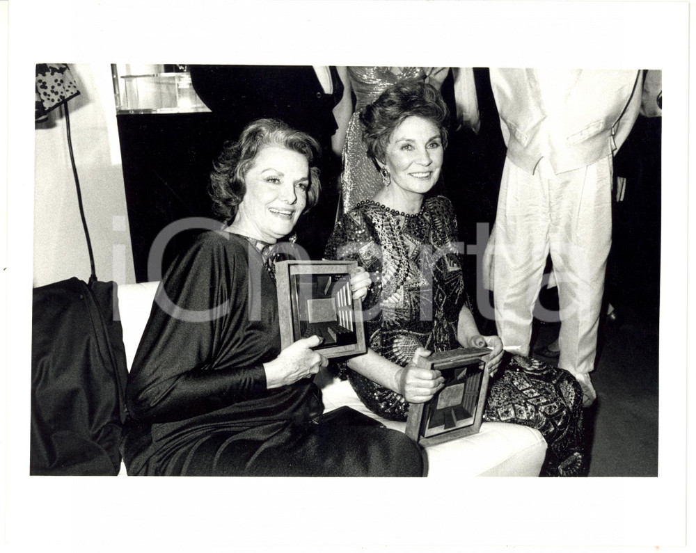 1987 FESTIVAL DI CANNES Omaggio speciale per Jane RUSSELL e Jean SIMMONS *Foto