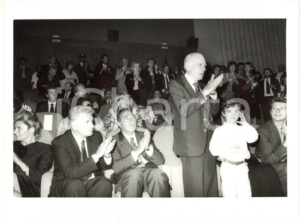 1986 MOSTRA DEL CINEMA DI VENEZIA Biagio AGNES - Luigi COMENCINI - Andrea SPADA