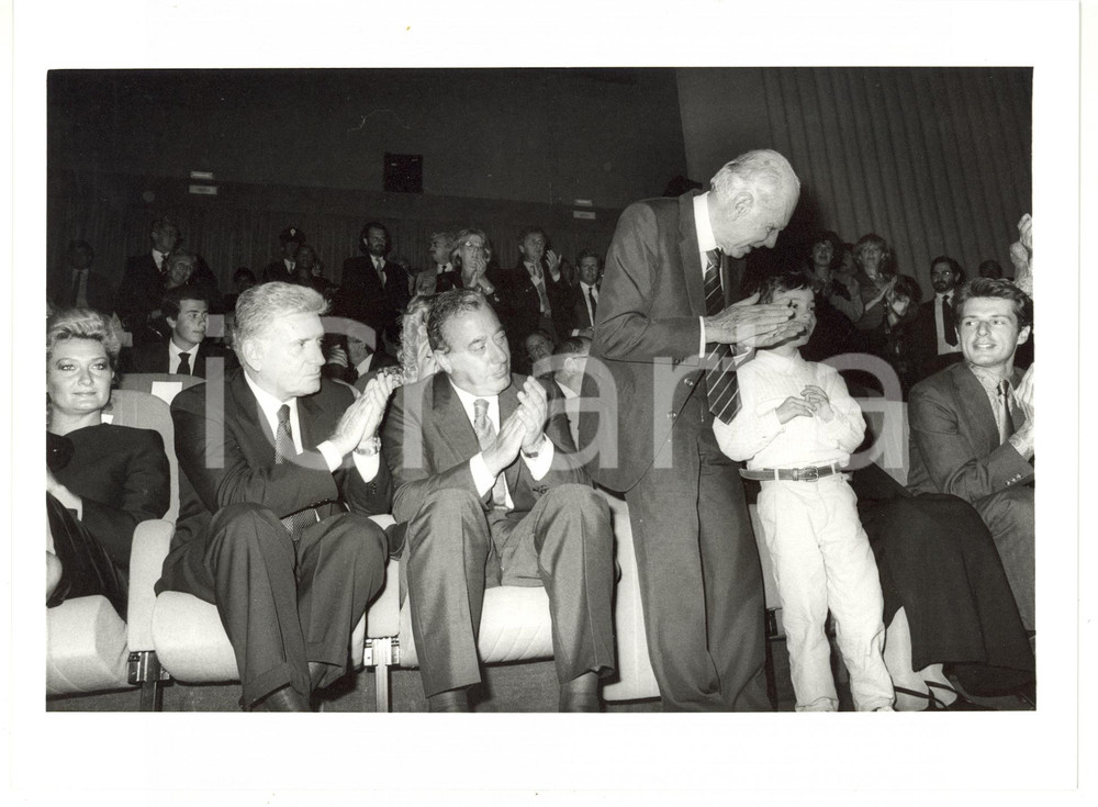 1986 VENEZIA Mostra del CINEMA - Biagio AGNES - Luigi COMENCINI - Andrea SPADA