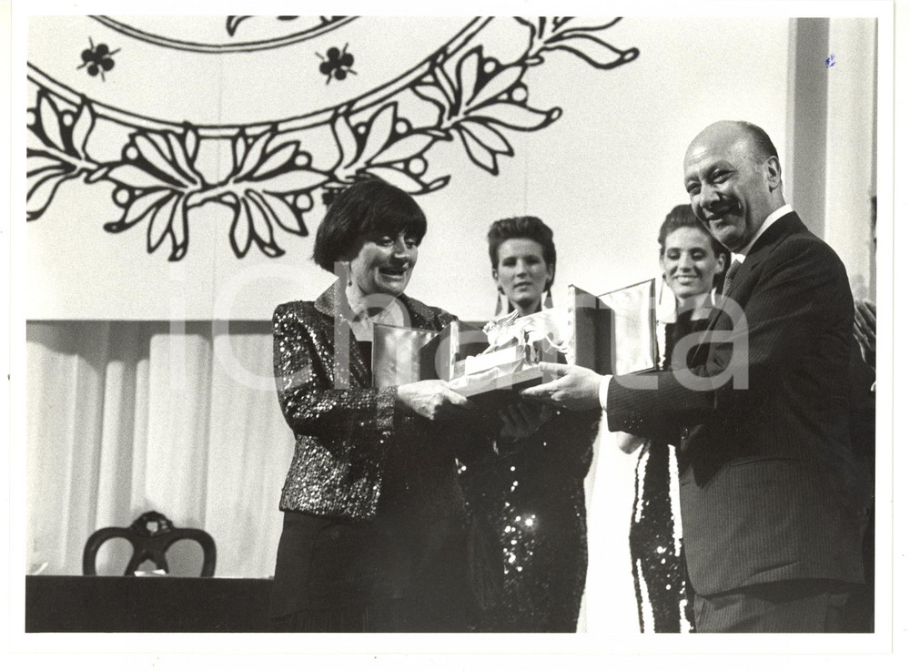 1985 VENEZIA Mostra del Cinema - Agnès VARDA vince il Leone d'Oro *Foto 24x18