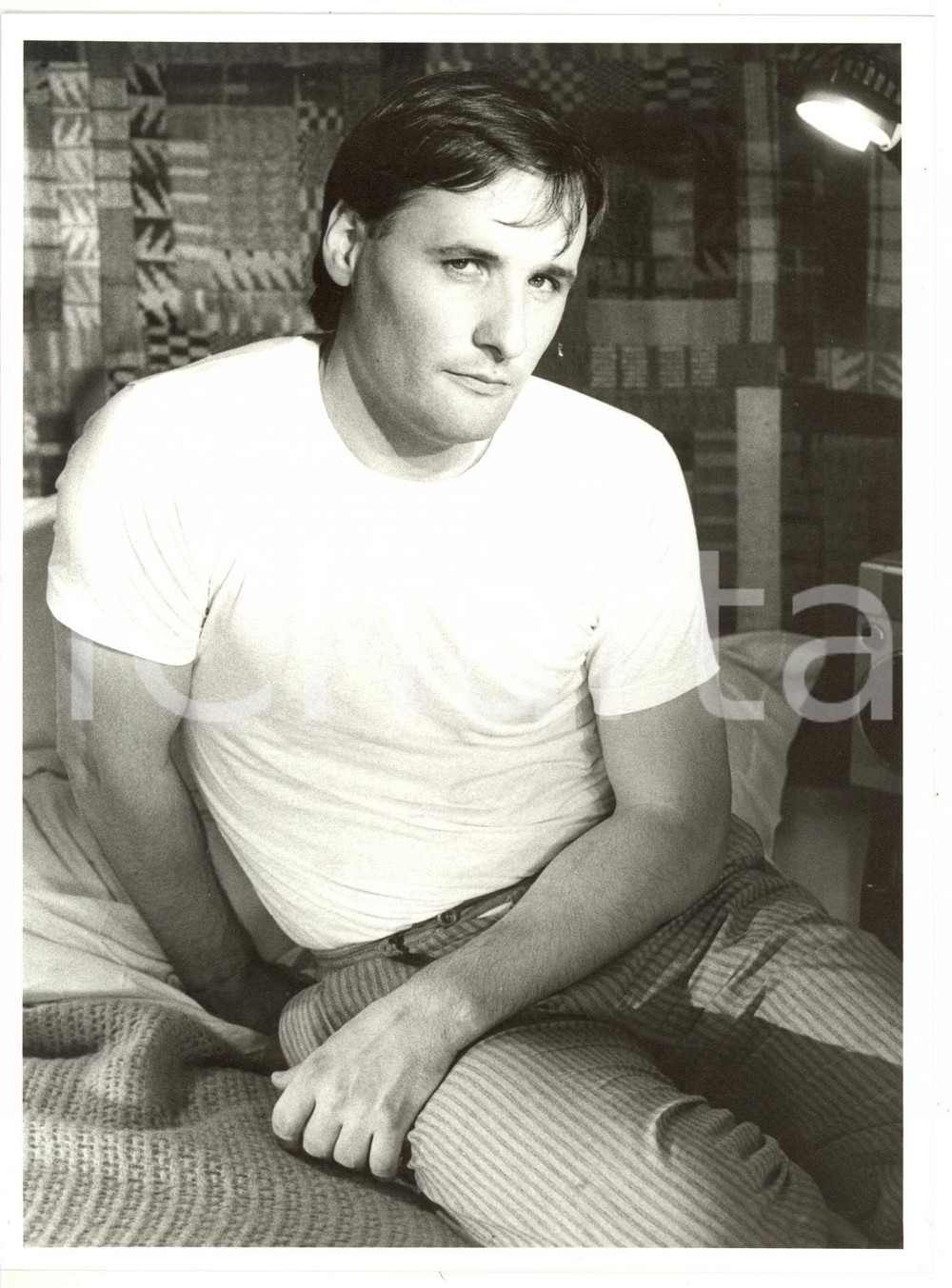 1990 ca CINEMA Ritratto dell'attore Maurizio DONADONI *Foto 18x24 cm