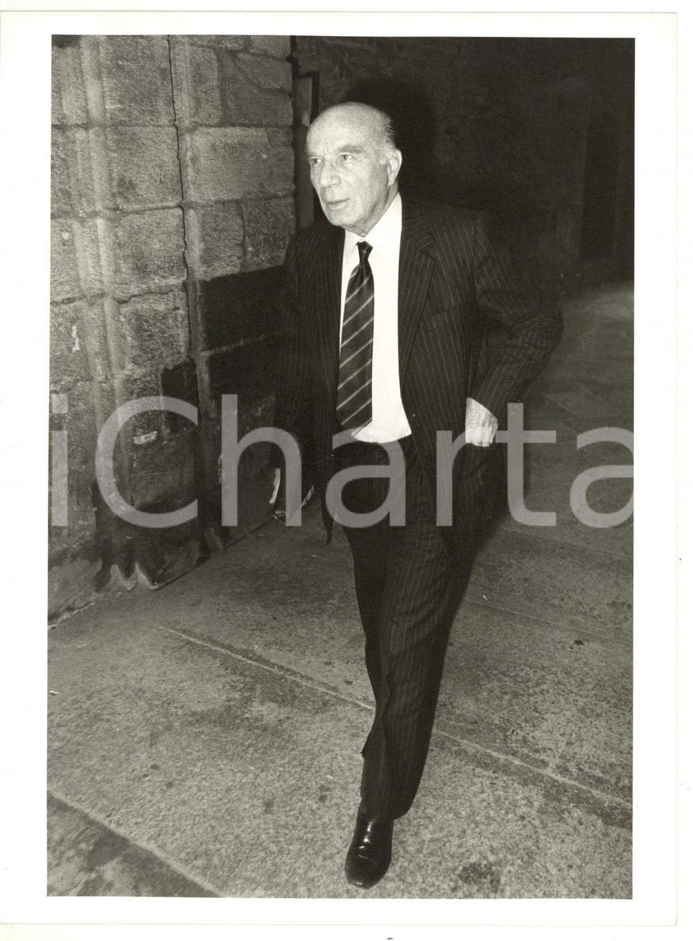 1985 ca TRIBUNALE DI MILANO Ritratto di Guido CARLI (6) *Foto