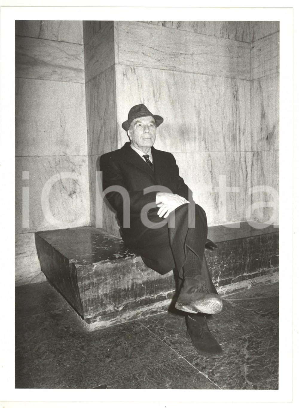 1985 ca TRIBUNALE DI MILANO Ritratto di Guido CARLI (7) *Foto