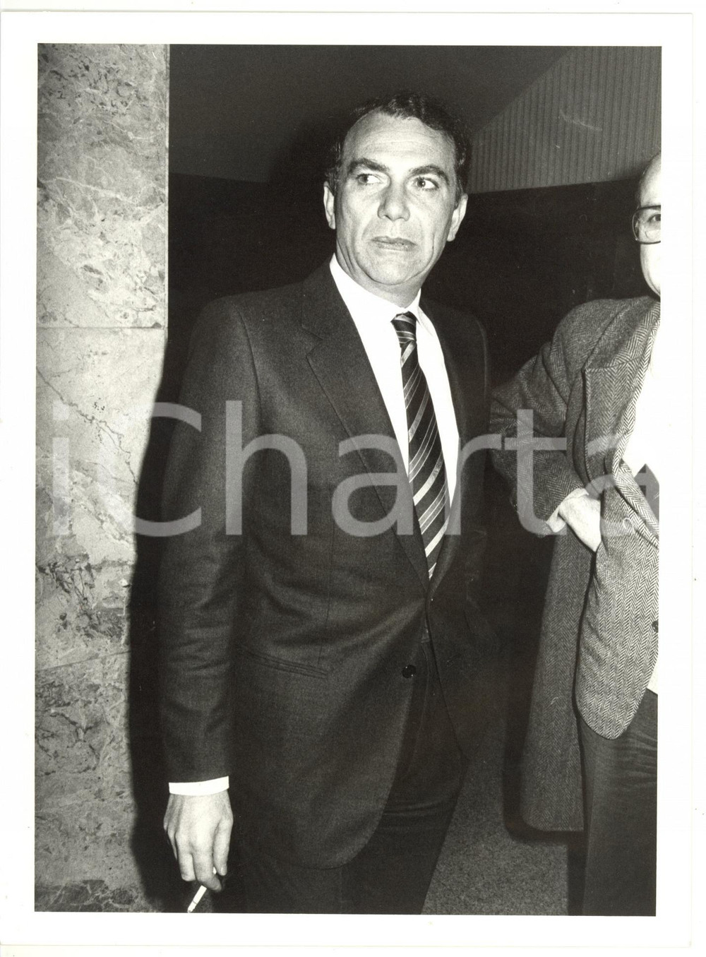 1985 ca MILANO - DC Ritratto Ernesto PELLEGRINI *Foto 18x24