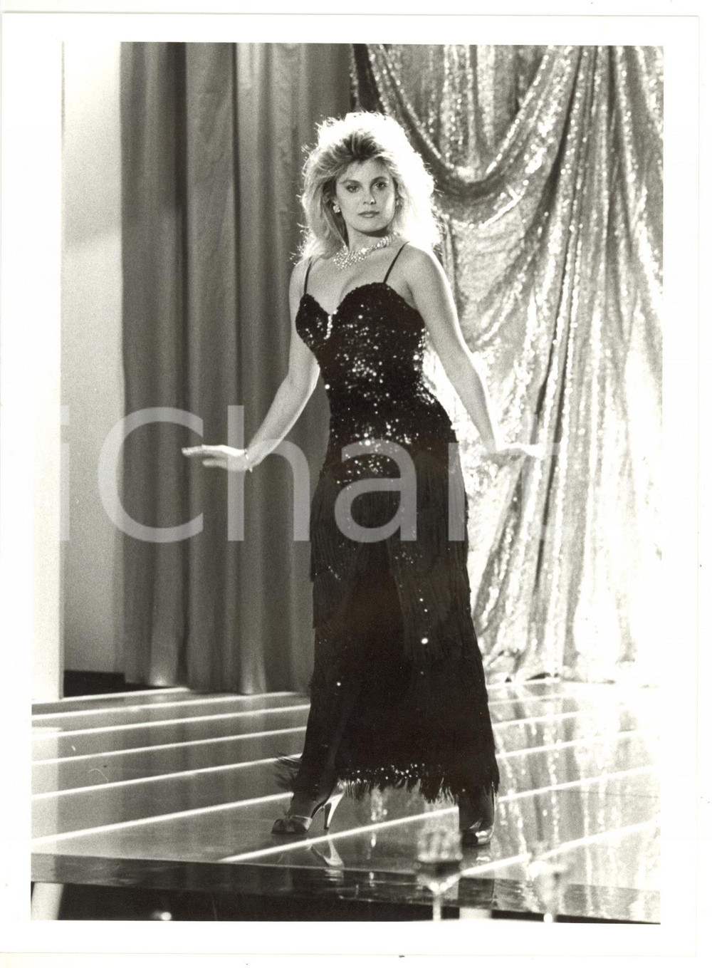 1985 ca RAI DUE - IL CAPPELLO SULLE VENTITRÉ Show con Patrizia PELLEGRINO *Foto