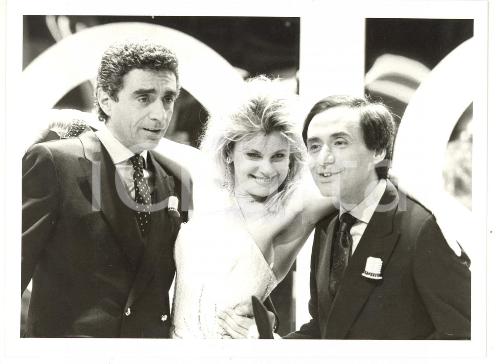 1985 ca RAI DUE - IL CAPPELLO SULLE VENTITRÉ Patrizia PELLEGRINO - Paolo MOSCA