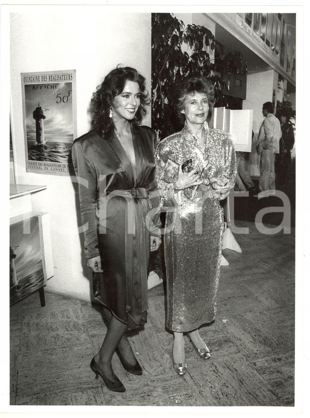 1986 CANNES Festival del Cinema - Ritratto di Maruschka DETMERS *Foto 18x24