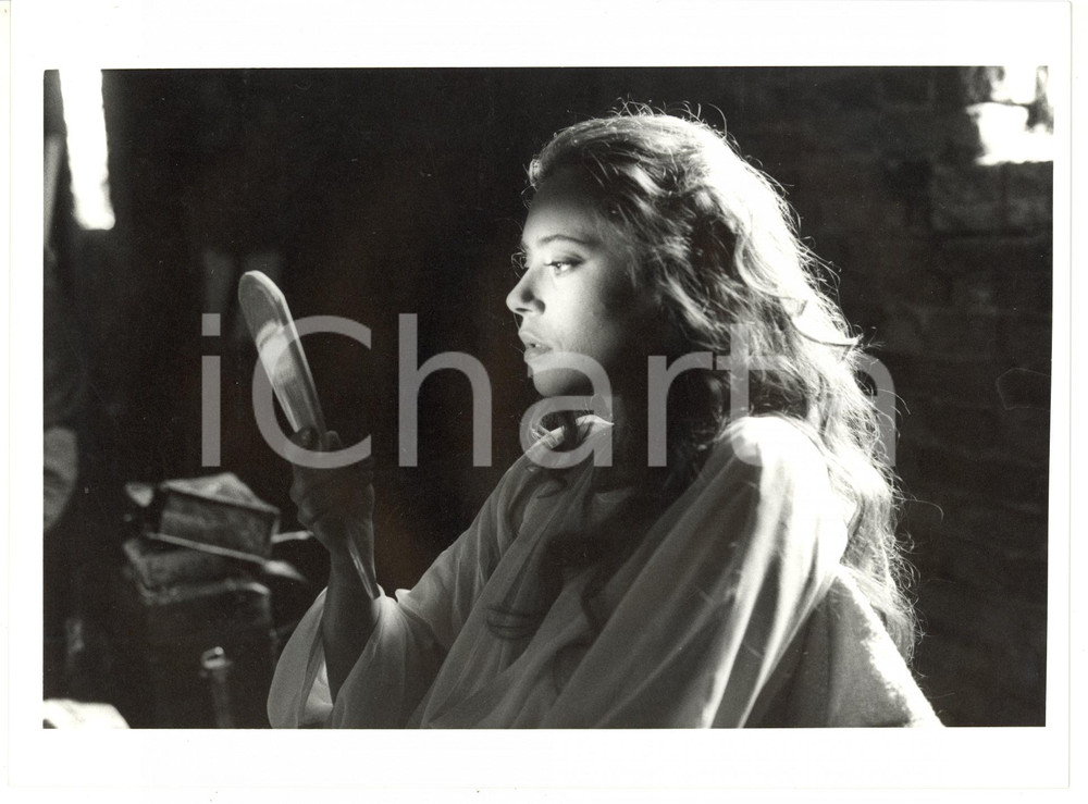 1982 RAI - CINEMA Ritratto di Barbara DE ROSSI allo specchio *Foto 24x18 cm