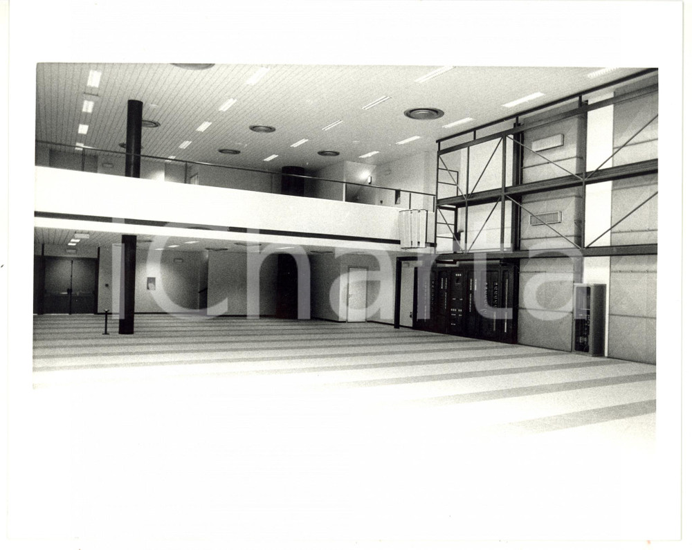 1987 MILANO Nuova sala della Borsa Italiana - Foto 25x20 cm