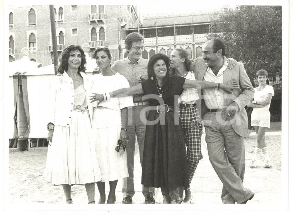 Fotografia d epoca originale 1985 VENEZIA  CINEMA Stefania SANDRELLI  Barbara DE ROSSI  Ida DI BENEDETTO 1