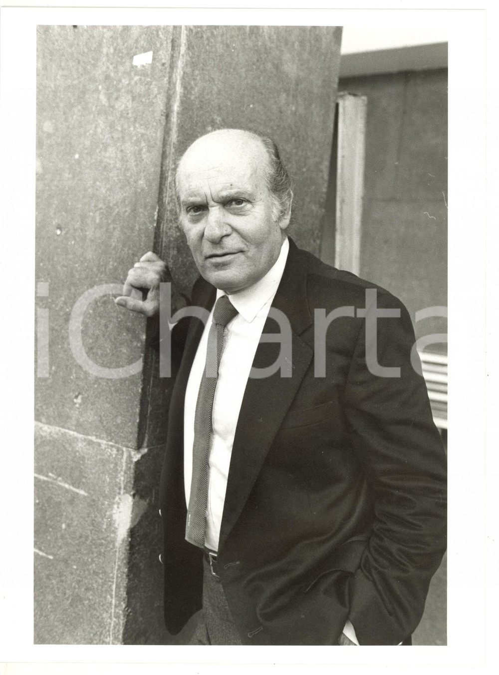 1990 ca CINEMA Ritratto dell'attore Turi FERRO *Foto VINTAGE 18x24 cm