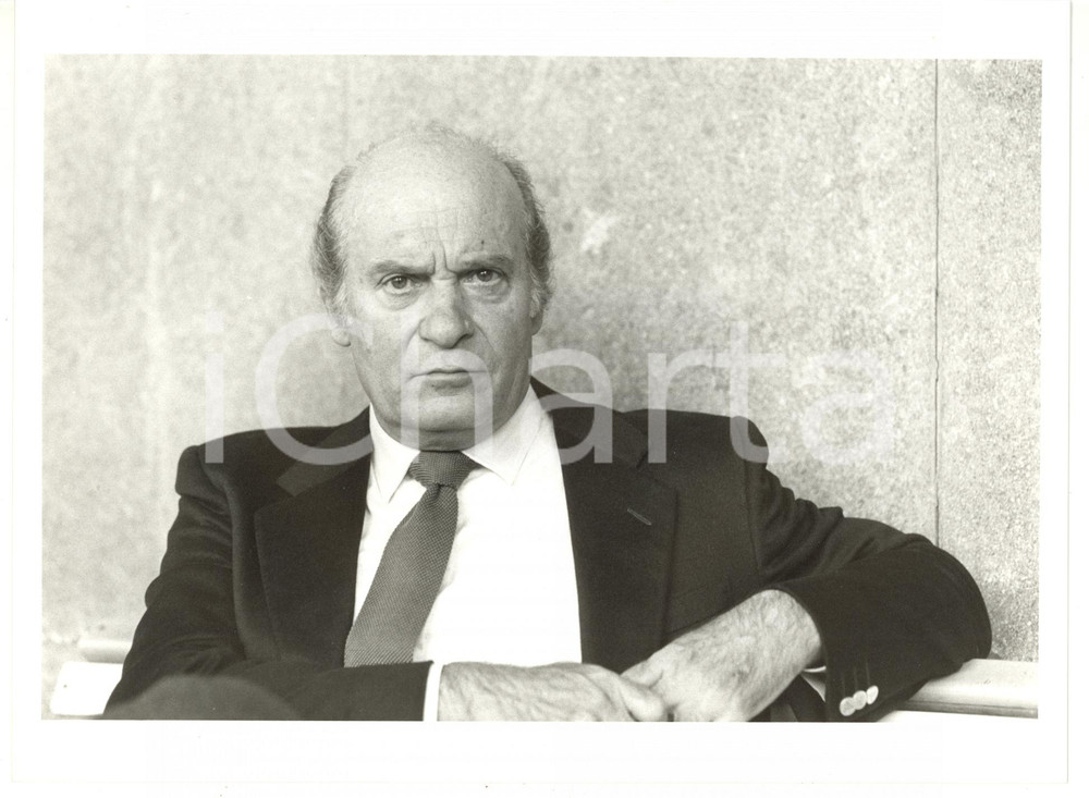 1990 ca CINEMA Ritratto dell'attore Turi FERRO - Foto VINTAGE 24x18 cm