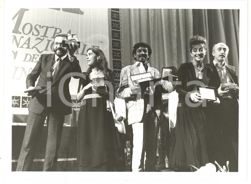 1984 VENEZIA Cinema - Vincitori Krzysztof ZANUSSI Otar IOSELIANI Pascale OGIER