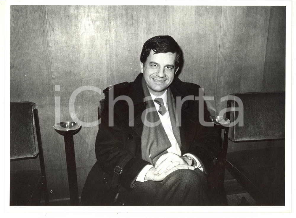 1990 ca PSI Ritratto del deputato Valdo SPINI *Fotografia 24x18 cm